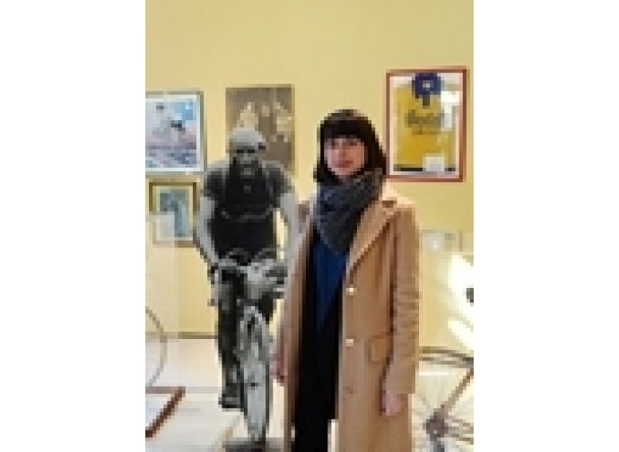 Museo Bartali, la nipote Lisa Museo Bartali, la nipote Lisa